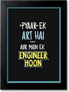 ब्लू नेक्सस Desi Quotes Swag Quotes,Funny Quotes Motivational Quotes Wall Poster with Wall Frame Wall Stickers Room Art Poster_FBNWPQ87 डिजिटल रीप्रिंट 12 inch x 9 inch पेंटिंग