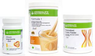 Herbalife Nutrition formula 1 orange (500g)+ protien powder (200g)+ afresh lemon (50g) Plant-Based Protein
