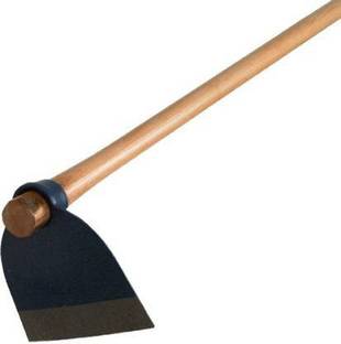 HUKUM 1 Shovel with Wooden Handle (Fawda) with Wooden Handle, Heavy Duty Agricultural Tool Shovel