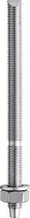 Lovely Nut 16X210 MM Chemical Anchor Bolt Stud with Hex Nut & Washer Pack of 2 Pcs.
