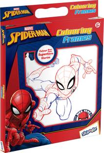 SKOODLE Marvel Spiderman Coloring Frames