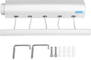 Antokin Retractable Clothesline Telescopic Indoor Outdoor Wall Mounted Clothes Dryer Plastic Retractable Clothesline