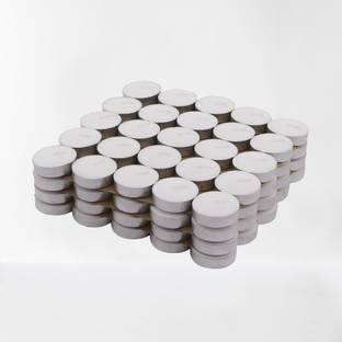 JAINFAM Aluminium (Pack of 100) Table Diya Set