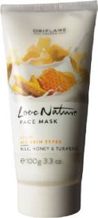 Oriflame Sweden Love Nature Face Mask with Milk, Honey and Turmeric