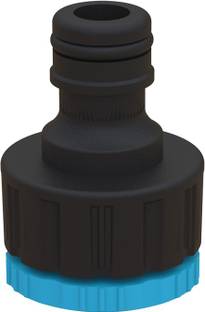 Divine Tree Dual Universal Tap Connector for Threaded Tap 1/2 and 3/4 inch Pipe Adaptor Garden Water Hose Quick Connector for Garden Hose Pipe Fitting Hose Connector