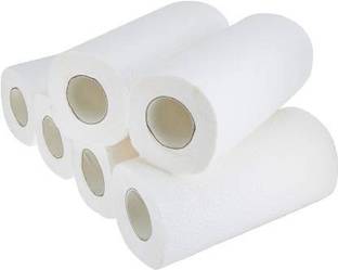 TDS PLUS WRAP 4 PLY KITCHEN TISSUE ROLL PACK 6