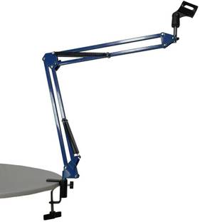 KADENCE NB-35BL Microphone Suspension Boom Scissor Arm Stand (Blue)… Microphone stand
