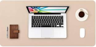ARQIVO Dual-Sided Laptop Desk Pad Mat Waterproof PU Leather Desk Blotter Extended Mousepad