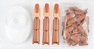 Shills Professional Nail Art Practice Hand Kit Flexible Finger Adjustment Display With Holder Nail Trainning Moveable DIY Print Practice Tool For Nails Art White