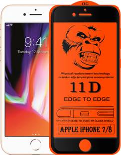 TOPTEMPER Edge To Edge Tempered Glass for Apple iPhone 7