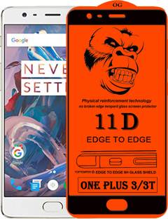 TOPTEMPER Edge To Edge Tempered Glass for OnePlus 3