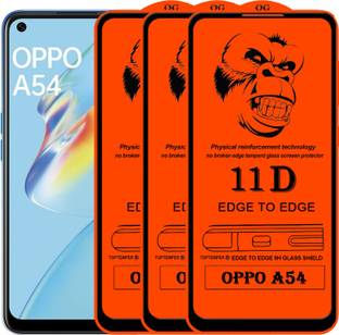 TOPTEMPER Edge To Edge Tempered Glass for OPPO A54