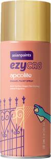 Asian Paints ezyCR8 Multi-Surface DIY Apcolite Enamel Paint Spray for Metal Wood Wall 125 g Gold Spray Paint 200 ml