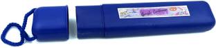 CRAFTWAFT Paint Brush Storage Container For Students & Professionals Blue Top Open Hanging Storage Box