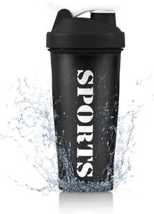 Dassio Sports Gym Shaker with Stainless Steel Mixer Ball for Protein Shakes 650 ml Shaker