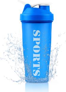 Dassio Sports Gym Shaker with Stainless Steel Mixer Ball for Protein Shakes 650 ml Shaker