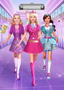 flipdecor barbie with two friends