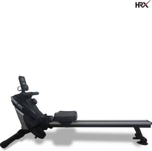 HRX Ignite RM500 Magnetic Rowing with 8 level Resistance Control, Alloy Sliding Rail Dual-Action Stationary Exercise Bike