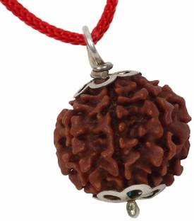 nagaana Tulsi Beads with Ram Name Fancy Locket, 22 Inch Wood Chain