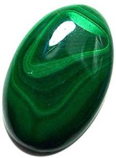 Aanya Jewels 10.25 Ratti Natural Malachite (Dana FIRANG Stone) Lab-Certified Natural Kidney Ratan Malachite Stone