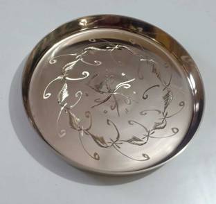 RBHMC BRONZE MASTER Designer Bronze/Kansa Thali For Dinner || Plate for Dinner Dinner Plate