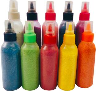 Buyent Enterprises Pack of 10 Rangoli Powder