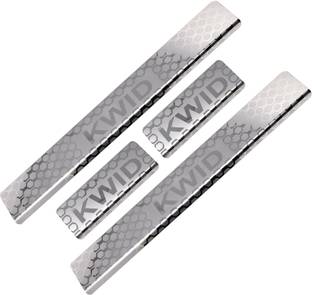 Galio Car Footsteps/Sill Guard Stainless Steel Scuff Plate for Kwid- Door Sill Plate