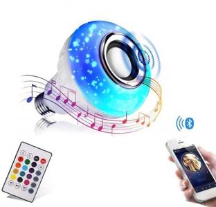 Musify Hot Selling LED RGB Bluetooth Speaker Bulb Wireless Music Playing Light Lamp With Remote Controller Light Changing Bulb Led Night Bulb With MP3 Bluetooth Speaker Smart Speaker 9 W Bluetooth Speaker