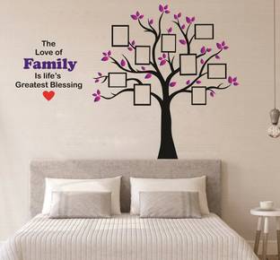Wallzone 140 cm Photo Frame Removable Sticker