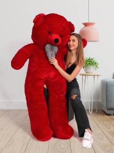 Pocketfriendly 4 Feet Teddy Bear I Love You Jumbo For Some One Special  - 120.1 cm