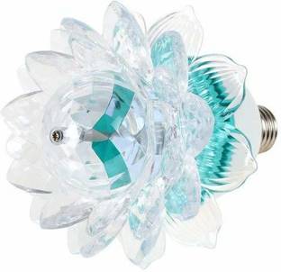 TECHGEAR ® 3W LED Lotus Stage Light 360 Degree LED Magic Light Auto Rotating RGB Bulb DJ Party Light For Party Effect Lamp Single Disco Ball Night Lamp ( Single Disco Ball