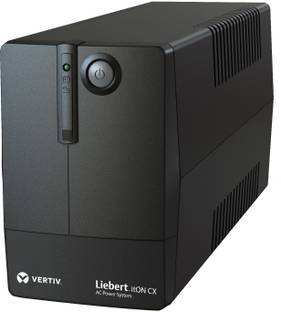 Vertiv Liebert ITON CX 1000 VA with 2 X 7 AH Battery 526110003000 220 V Line-interactive Tower Model UPS with Overload Protection 4 Outlet Plugs