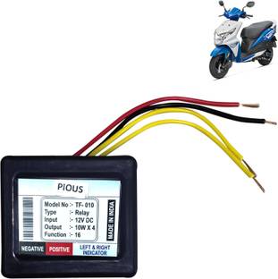 Pious Front, Rear, Side Flasher Indicator Light for Honda Dio