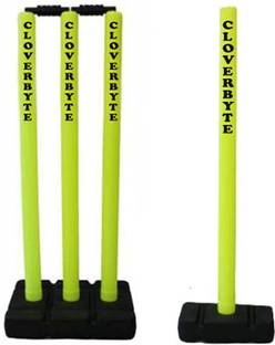 CLOVERBYTE Cricket Stumps Cricket Wickets , Cricket Wickets Plastic , Plastic wickets