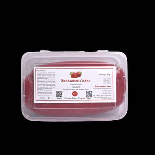 M S BAKESHOP Strawberry Bake Premium Quality Fondant(Red) Sugar Paste
