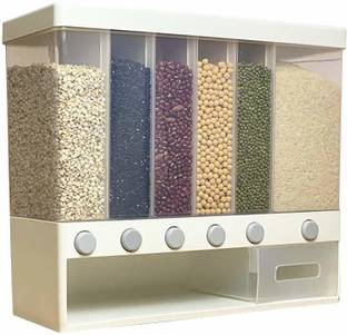 PGK TRADERS Plastic Cereal Dispenser  - 1000 ml