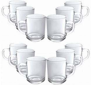 MANTRAA SALES Pack of 5 Glass cup