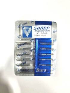 pyrax Dental Sharp Diamond Burs 5pc SF-13 Dental Elevator
