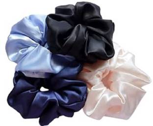 Anasvi Silk satin hair scrunches, hand band for women and girl Hair Band