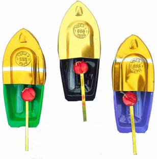 TOYS HOUSE Aluminium Alloy Steam Boats pack of 3 Streamer Multicolor