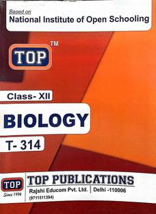TOP NIOS Biology Guide Class 12 (T-314) Paperback – 1 January 2022