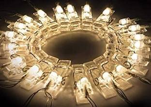 ULTRA TOUS 16 LEDs 3.68 m Gold Steady Clip Rice Lights