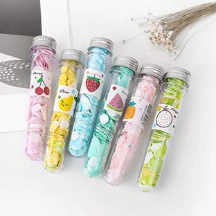 Samvardhan 6Pcs Travel Soft Paper Soap Flower Design Tube Shape Bottle