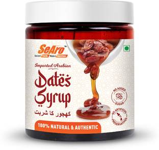 SeAro Dates Syrup for Babies & Kids Without Added Sugar. Imported from Middle East. Sugar Free Date Syrup, 450 g Dates
