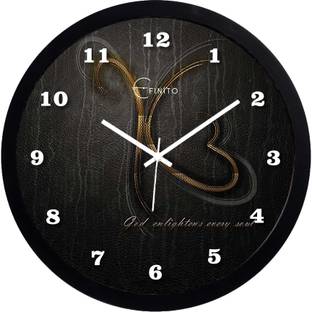 Efinito Analog 33 cm X 33 cm Wall Clock
