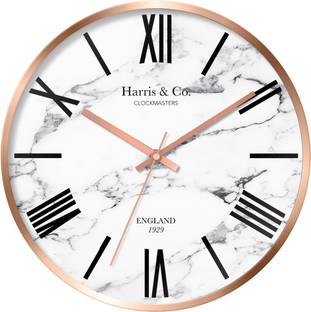 Harris & Co. Clockmasters Analog 30 cm X 30 cm Wall Clock