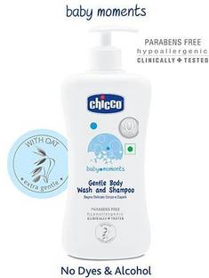 Chicco Baby Body Wash and Shampoo Baby Moments Gentle