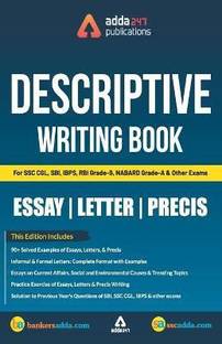 Descriptive Writing Book for Ssc and Bank Exams (English Printed Edition)