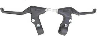 CYCLOWN ALL BLACK ALUMINIUM TYPE MADE IN INDIA PREMIUM QUALITY CYCLE BRAKE LEVER SET Brake Shoe