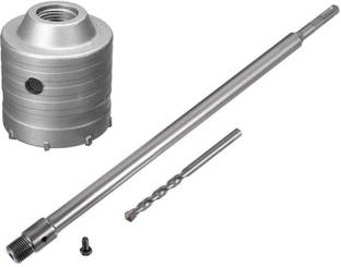 Inditrust 65mm Saw with 400mm Concrete Rod set for Hole Cutter
